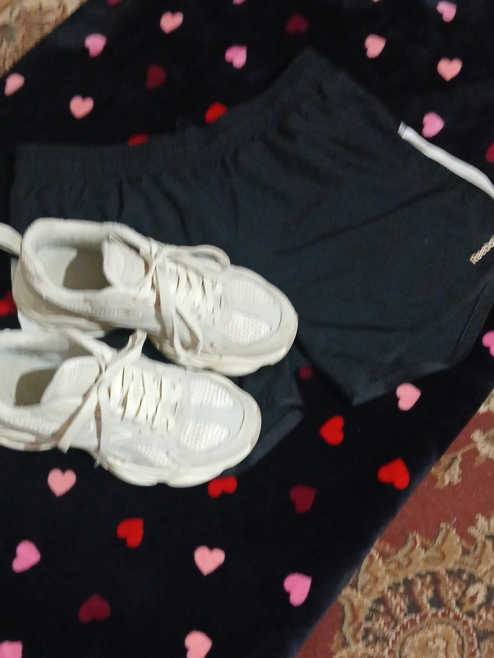 Reebok Cream Colored Athletic Shoes